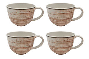 Cosy & Trendy Krus Sintra Terracotta 350 ml - 4 stk.