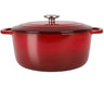 Cosy & Trendy Braadpan met deksel Fontestic Gietijzer Traditional Red ø 28 cm / 6.8 Liter