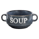 Cosy & Trendy Suppeskåle / Skåle Soup Blå ø 12 cm / 450 ml - 4 stk.
