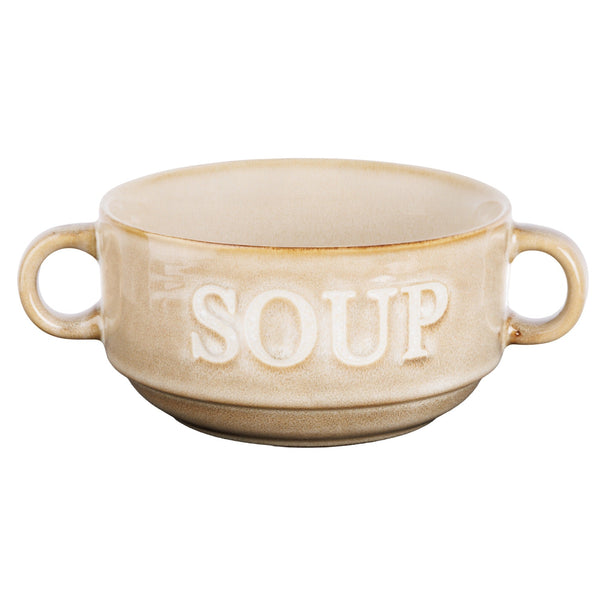 Cosy & Trendy Suppeskåle / Skåle Soup Creme ø 12 cm / 450 ml - 4 stk.