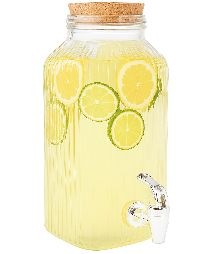 Cosy & Trendy Drankdispenser - Raya - Transparant - 3.35 Liter