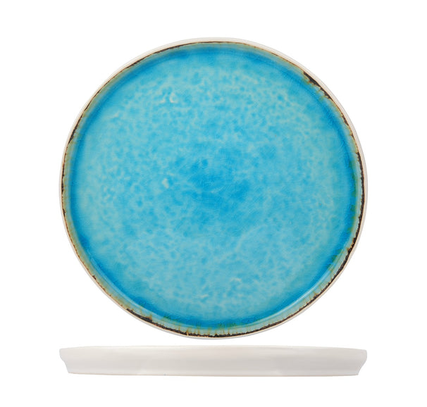 Cosy & Trendy Morgenmadstallerkener / Desserttallerkener - Laguna Azzurro ø 22 cm - 4 Styk