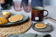 Cosy & Trendy Dybe Tallerkener / Pastatallerkener - Quintana Green ø 20 cm / H 5.2 cm - 4 Styk