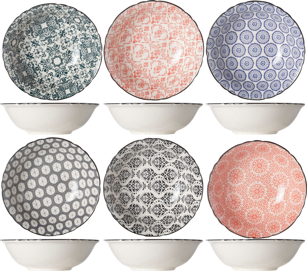 Cosy & Trendy Skåle Delirio ø 15 cm - 6 Stykker