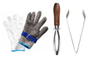 Crafts La Marée Fiskeforberedelsessæt 3-delt - Fiskebenspincet, Fiskeskæller & Handske