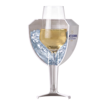 GLICERRR Vinglas køler og holder sæt + glas