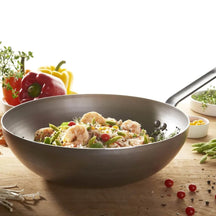 De Buyer Wokpande Mineral B Element - ø 28 cm / 3 liter - uden non-stick belægning