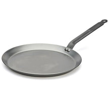 De Buyer Pande til pandekager / Crêpepan Carbone Plus - Pladejern - ø 26 cm - uden non-stick belægning