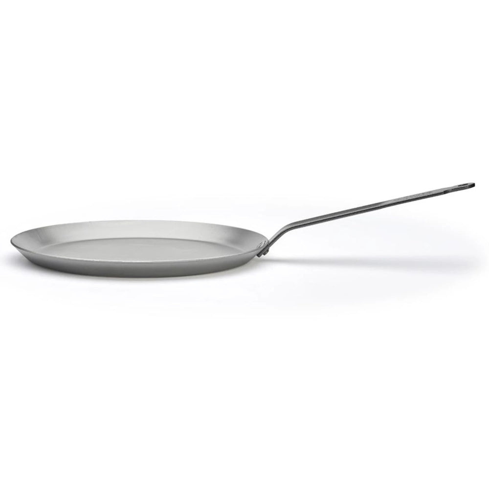 De Buyer Pande til pandekager / Crêpepan Carbone Plus - Pladejern - ø 26 cm - uden non-stick belægning