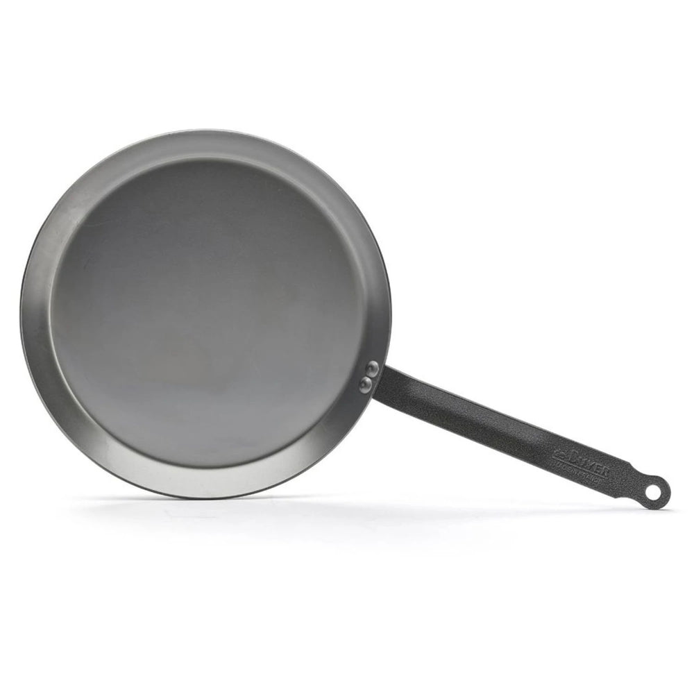 De Buyer Pande til pandekager / Crêpepan Carbone Plus - Pladejern - ø 26 cm - uden non-stick belægning