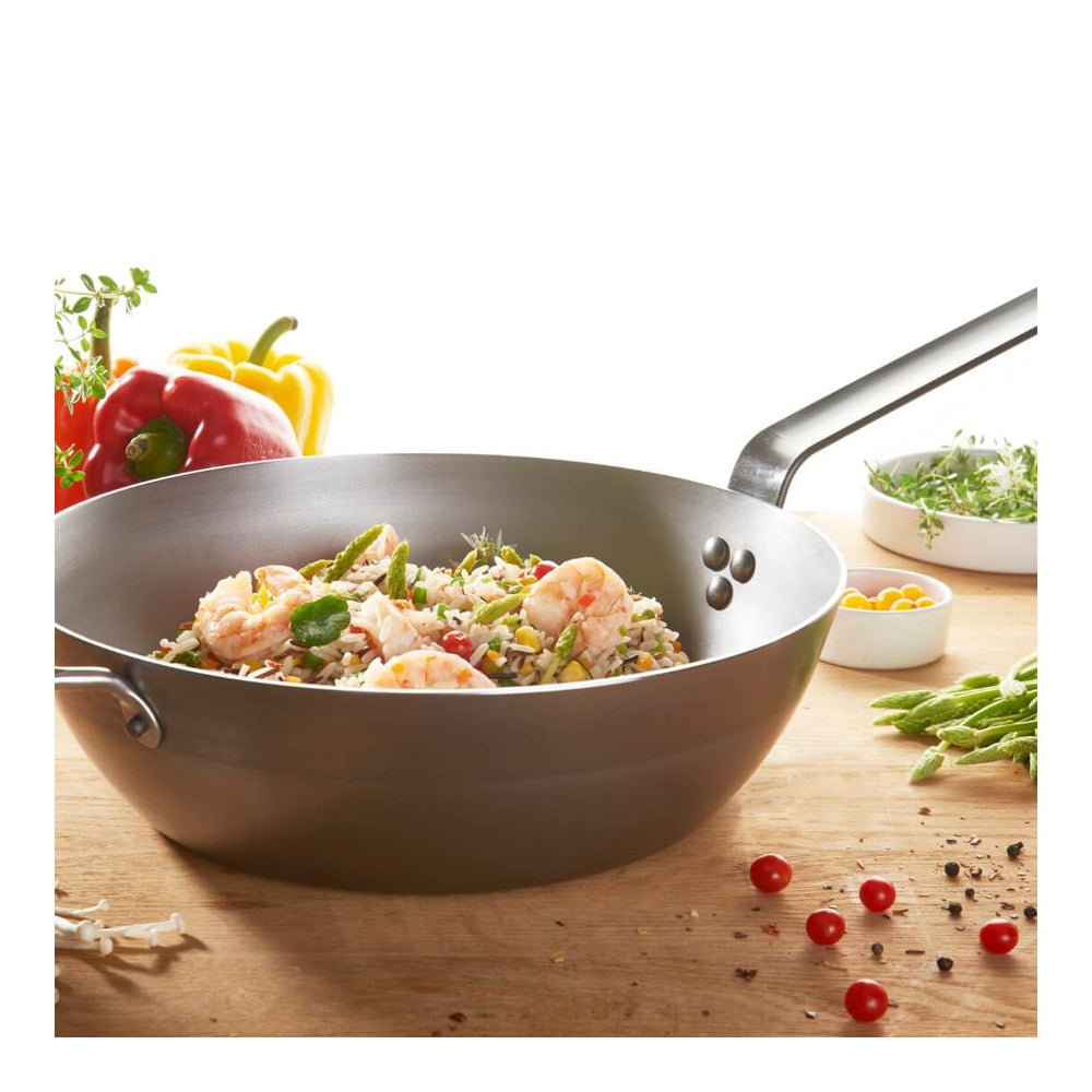 De Buyer Hapjespan / Sauteuse Mineral B Element - ø 32 cm / 5.5 liter - uden non-stick belægning