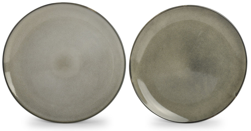 Salt & Pepper Dinerborden Meridian Grøn/Blå ø 26 cm - 4 stykker