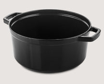 DUCQ Braadpan Gietijzer Zwart ø 26 cm / 6.1 Liter - zonder deksel