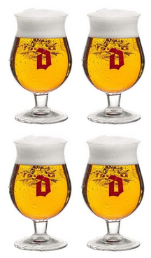 Duvel Ølglas 330 ml - 4 Stk.