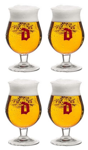 Duvel Ølglas 330 ml - 4 Stk.