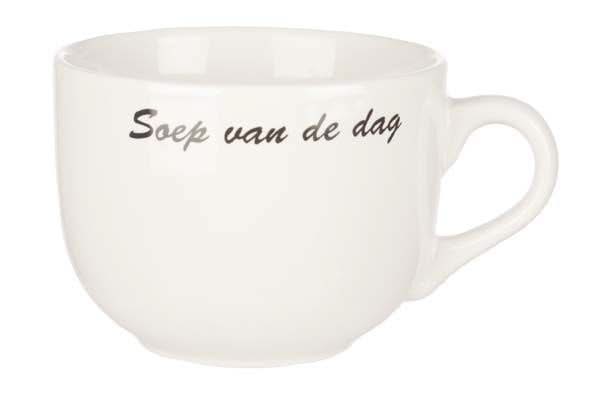 Cosy & Trendy Soepkom Soep van de Dag Hvid ø 11 cm / 500 ml