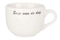 Cosy & Trendy Soepkom Soep van de Dag Hvid ø 11 cm / 500 ml