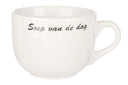 Cosy & Trendy Soepkom Soep van de Dag Hvid ø 11 cm / 500 ml