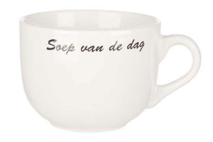 Cosy & Trendy Soepkom Soep van de Dag Hvid ø 11 cm / 500 ml