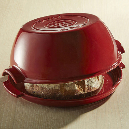 Emile Henry Broodbakvorm rund - Keramisk - Grand Cru - ø 29,5 cm / 5,2 Liter