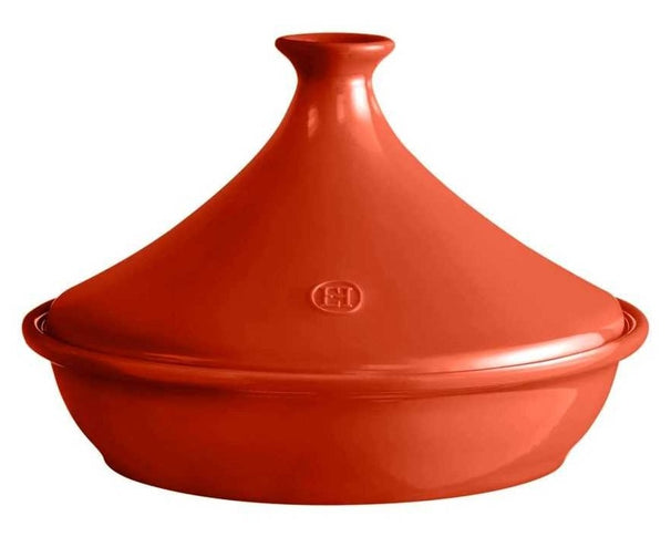 Emile Henry Tajine - Flame - Terracotta - ø 32 cm / 2,5 Liter