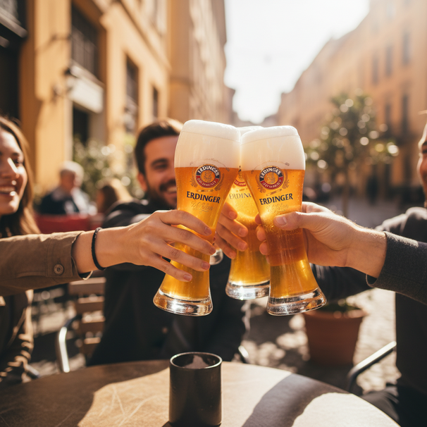 Ølglas gave sæt - Øl elsker - 6 stykker