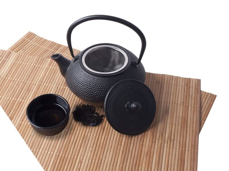 Cookinglife Theepot - Gietijzer - Sort - 800 ml