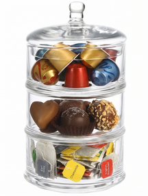 Cookinglife Bonbonnière / Opbevaringskrukke Glas Ø 12.5 cm - Opbevaring og Præsentation af Bonboner
