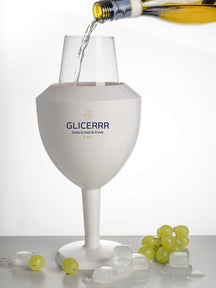GLICERRR Vinglas køler og holder sæt + glas