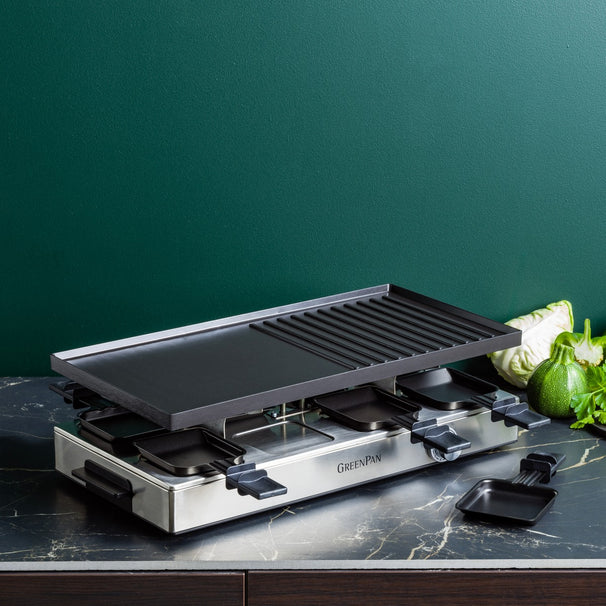 GreenPan Gourmetsæt Chef's Collection - 8 personer - 1700 W - keramisk non-stick belægning