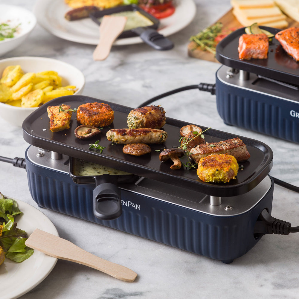 GreenPan Gourmetstel Silhouette Connect Gourmet Oxford Blue - koppelbaar - sfeerbeeld 2