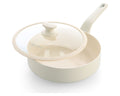 GreenPan Hapjespan met deksel Essence Pro Clay ø 28 cm / 4.25 Liter