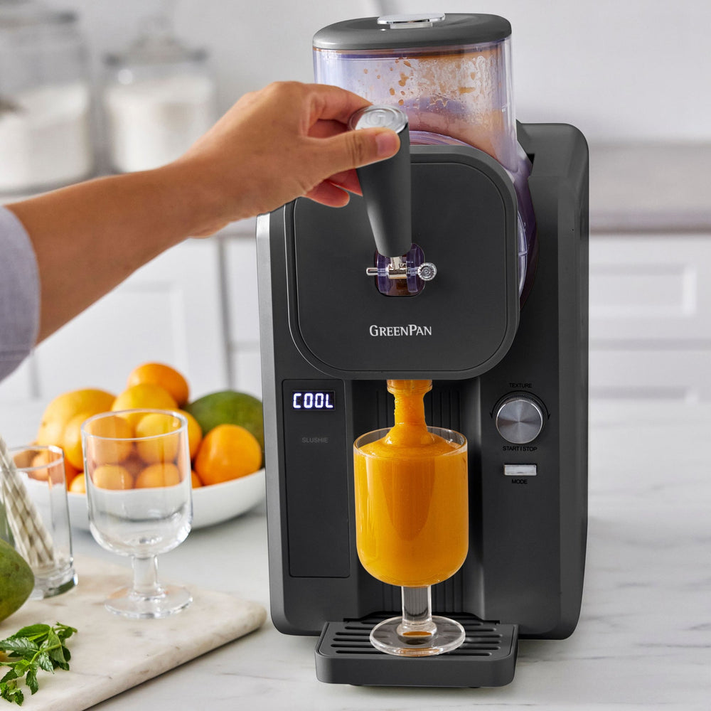 GreenPan IJsmaskine Frost - Grå - Softice, Flødeis, Slushies, Milkshakes & Smoothies - 1,8 Liter