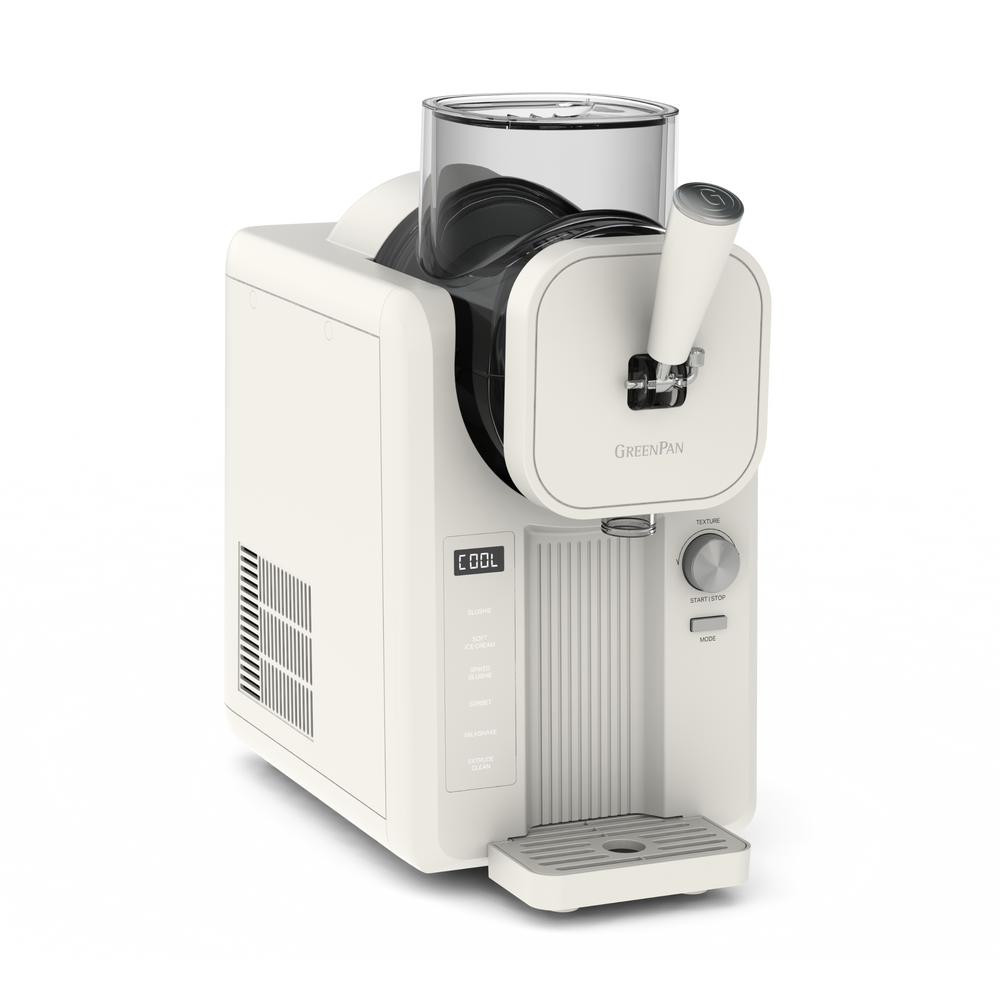 GreenPan Ismaskine Frost - Hvid - Softice, Flødeis, Slushies, Milkshakes & Smoothies - 1.8 Liter