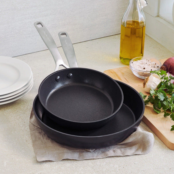 GreenPan Stegepandesæt Copenhagen 2-delt - ø 20 & 28 cm - keramisk non-stick belægning