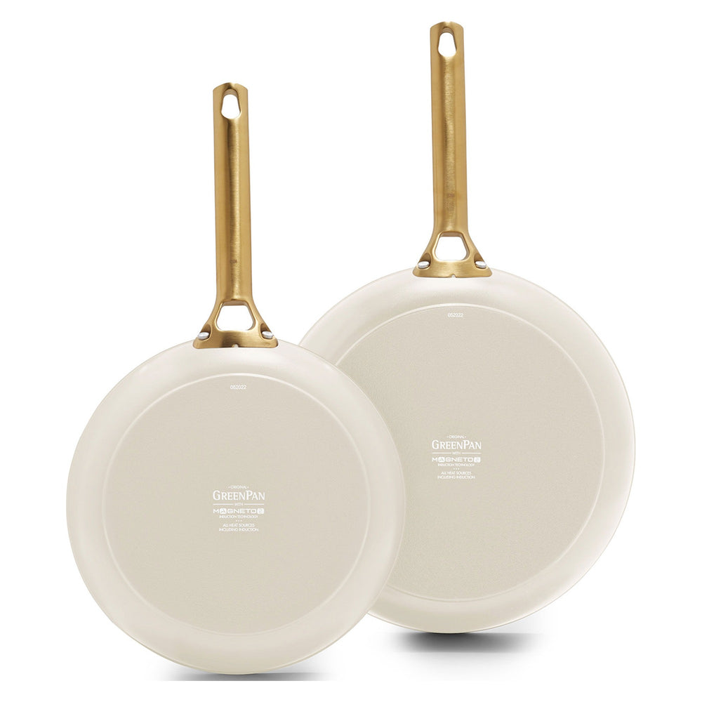 GreenPan Koekenpannenset Padova Reserve Pro 2.0 Cream ø 24 & 28 cm