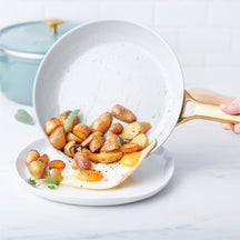 GreenPan Pannenset Padova Reserve Smokey Blue 6-delig - sfeerbeeld 3