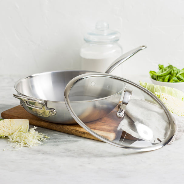 GreenPan Wokpande med låg Première Pro ø 30 cm / 4,74 Liter - uden non-stick belægning