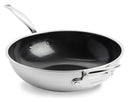 GreenPan Wokpande Premiere Rustfrit Stål ø 30 cm / 4,7 Liter - keramisk non-stick belægning