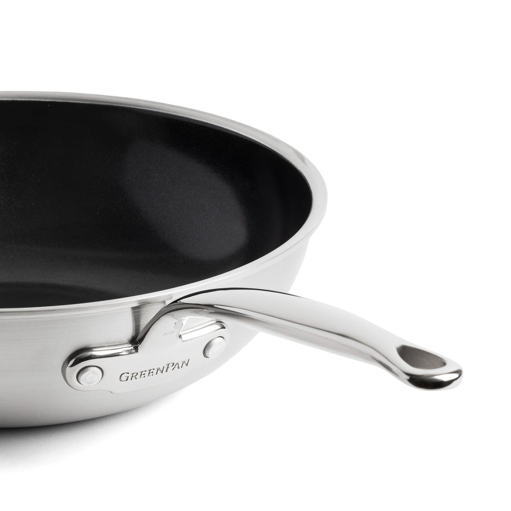 GreenPan Wokpan Premiere RVS ø 30 cm / 4.7 Liter - detail 1