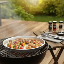 Cookinglife Grill BBQ Aluminium Bakjes / BBQ Grill Tray ø 33 cm - 15 styk