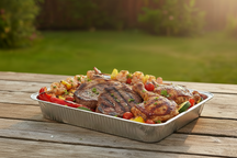 Cookinglife Grill BBQ Aluminium Bakker / BBQ Grill Tray - 34 x 21 cm - 18 stk.