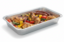 Cookinglife Grill BBQ Aluminium Bakker / BBQ Grill Tray - 34 x 21 cm - 18 stk.