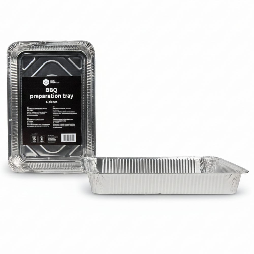 Cookinglife Grill BBQ Aluminium Bakker / BBQ Grill Tray - 34 x 21 cm - 18 stk.