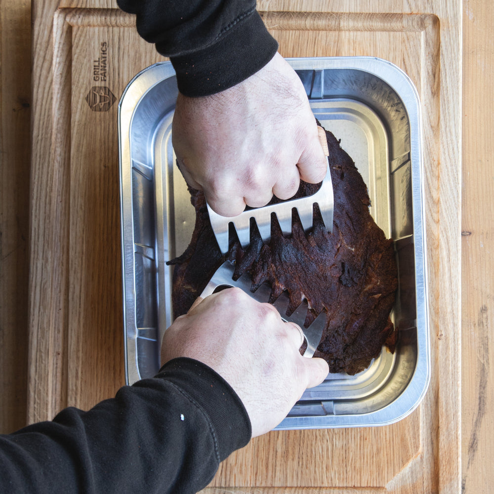 Cookinglife Grill BBQ Aluminium Bakker / BBQ Grill Tray - 32 x 26 cm - Genanvendelig - 5 stk.