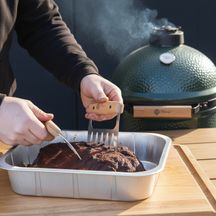 Cookinglife Grill BBQ Aluminium Bakker / BBQ Grill Tray - 32 x 26 cm - Genanvendelig - 5 stk.