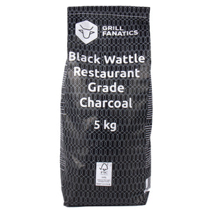 Cookinglife Grill Houtskool / Charcoal Black Wattle - 5 Kg - Restaurant kvalitet