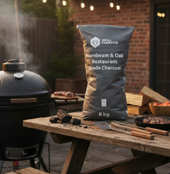 Cookinglife Grill Houtskool / Charcoal - Haagbeuk & Eik / Hornbeam & Oak - 8 Kg - Restaurant kvalitet