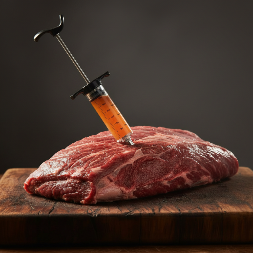 Cookinglife Grill Marinade Sprøjte BBQ / Kød Injektionssprøjte 30 ml