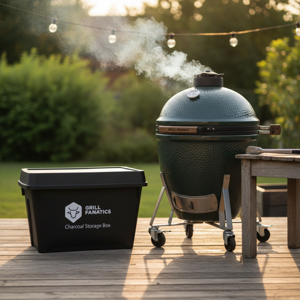 Cookinglife Grill Houtskool Opbergbox 60 x 40 x 42 cm - Fugtsikker